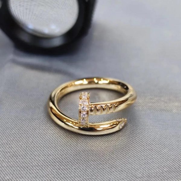 Cartier Juste Un Clou Ring, Paved Diamonds