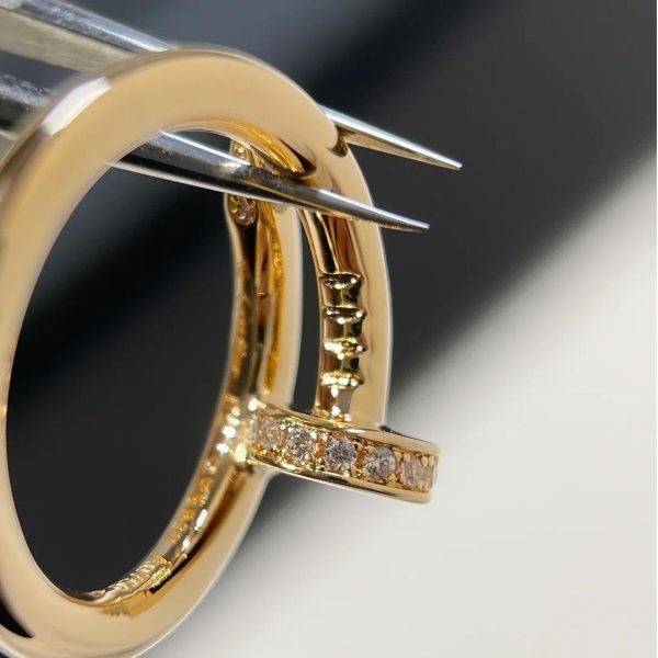 Cartier Juste Un Clou Ring, Paved Diamonds