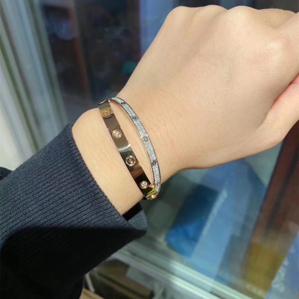 Cartier LOVE BRACELET, DIAMOND-PAVED