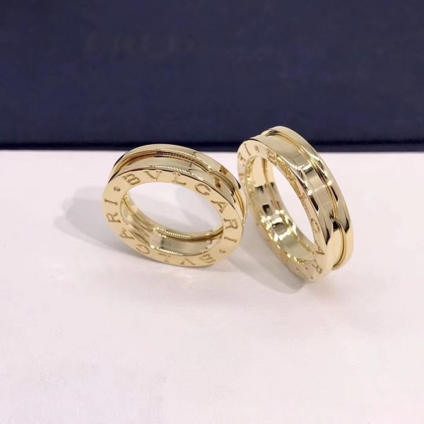 Bvlgari B.zero1 one-band ring in 18 kt yellow gold