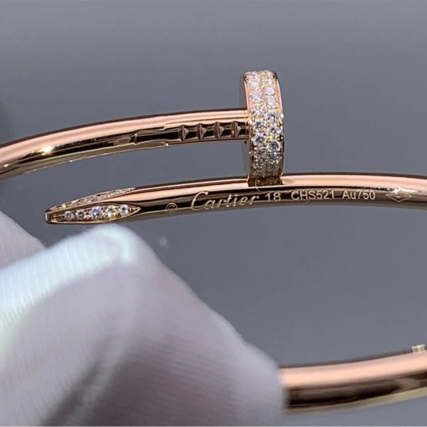 Cartier Juste Un Clou Bracelet full diamonnds