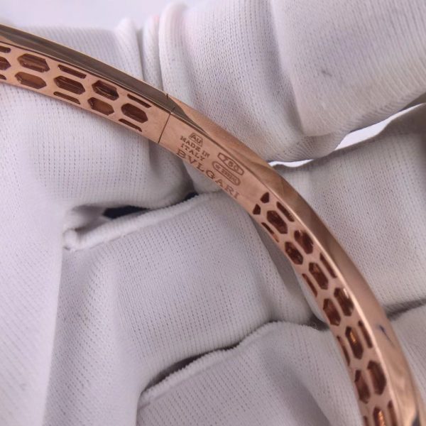 Bvlgari Serpenti 18k pink gold bracelet