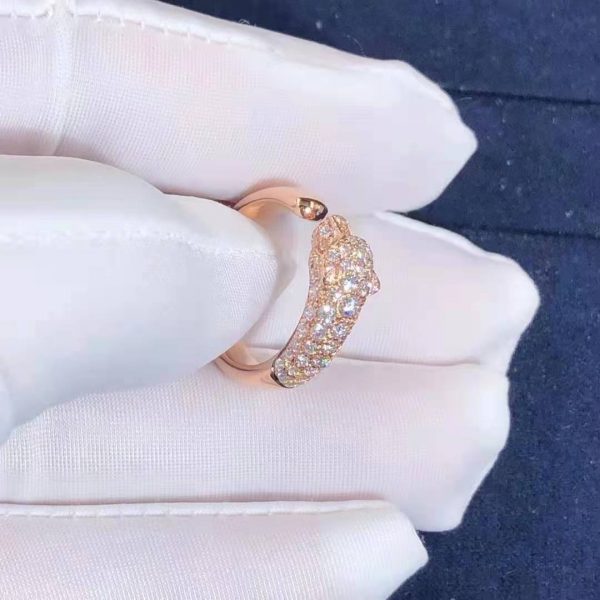 Pure 18k gold Cartier Panthère de Cartier ring