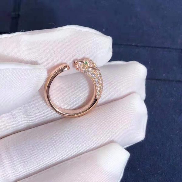 Pure 18k gold Cartier Panthère de Cartier ring