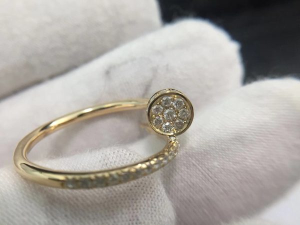 Cartier Juste Un Clou Ring Diamonds Small Model.