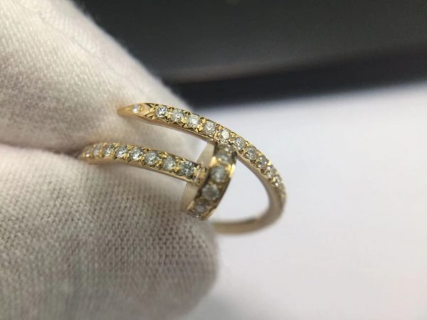 Cartier Juste Un Clou Ring Diamonds Small Model.