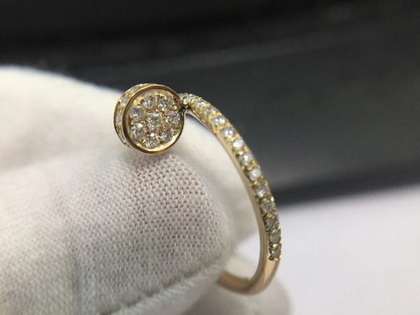 Cartier Juste Un Clou Ring Diamonds Small Model.