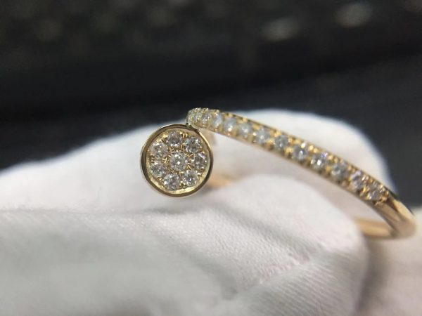 Cartier Juste Un Clou Ring Diamonds Small Model.