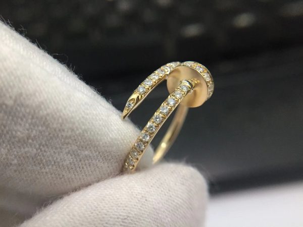 Cartier Juste Un Clou Ring Diamonds Small Model.