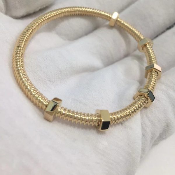 Écrou de Cartier bracelet, 18K Yellow gold