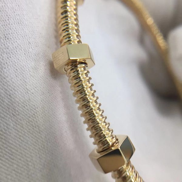 Écrou de Cartier bracelet, 18K Yellow gold