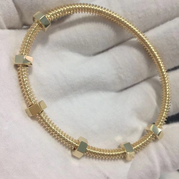 Écrou de Cartier bracelet, 18K Yellow gold