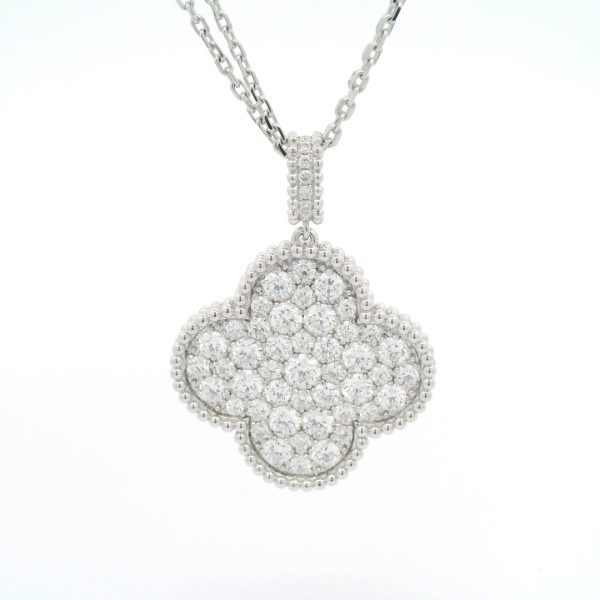 Van Cleef & Arpels Magic Alhambra with Diamonds Long Necklace